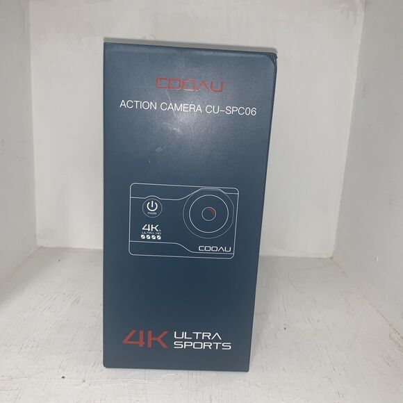 CU-SPC 06 Action Camera 4K Ultra HD 20MP CMOS Sensor Android/IOS Factory Sealed - Picture 1 of 7